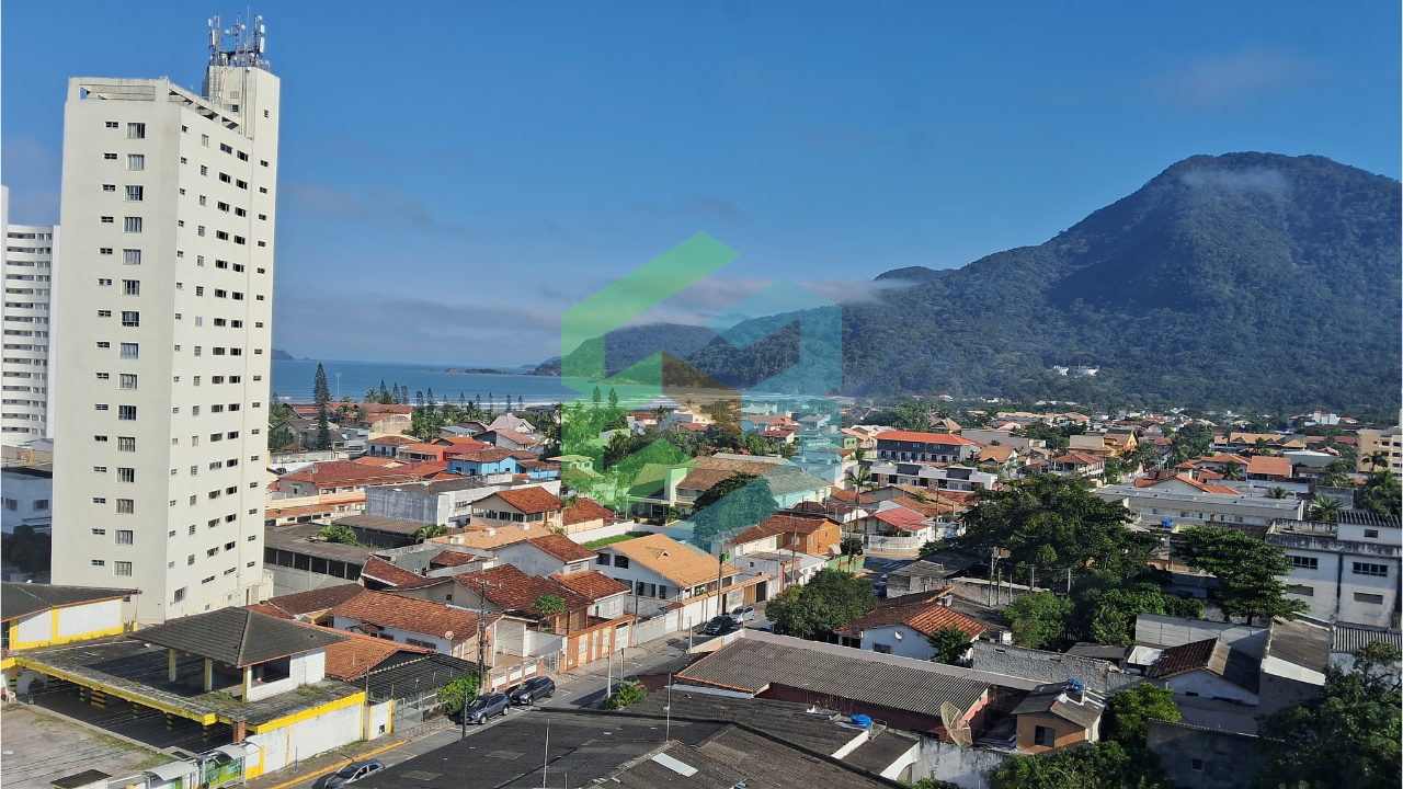 Apto tipo kitnet sem garagem em andar alto com linda vista