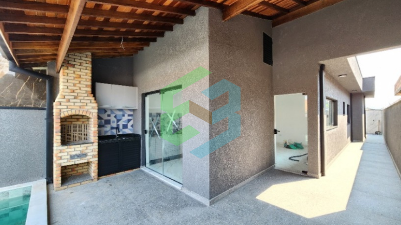 Flora Rica II – Casa 2 dormitórios (1suíte), piscina e 2 vagas