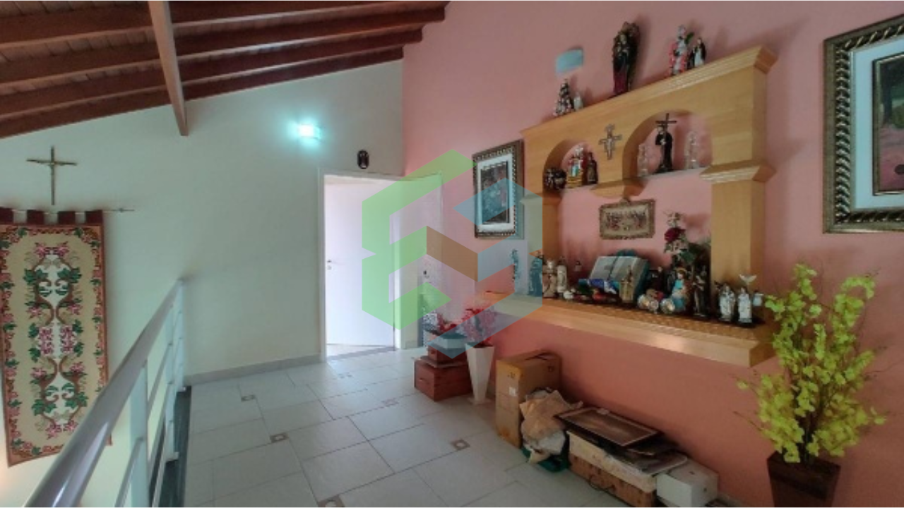 Sobrado 4 dorm (2 suítes), piscina, área gourmet, 6 vagas